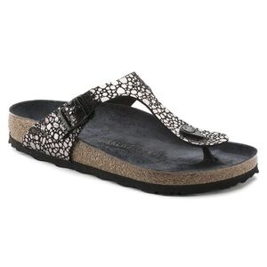 Birkenstocks Gizeh Sandal Metallic Stones Black Size 38